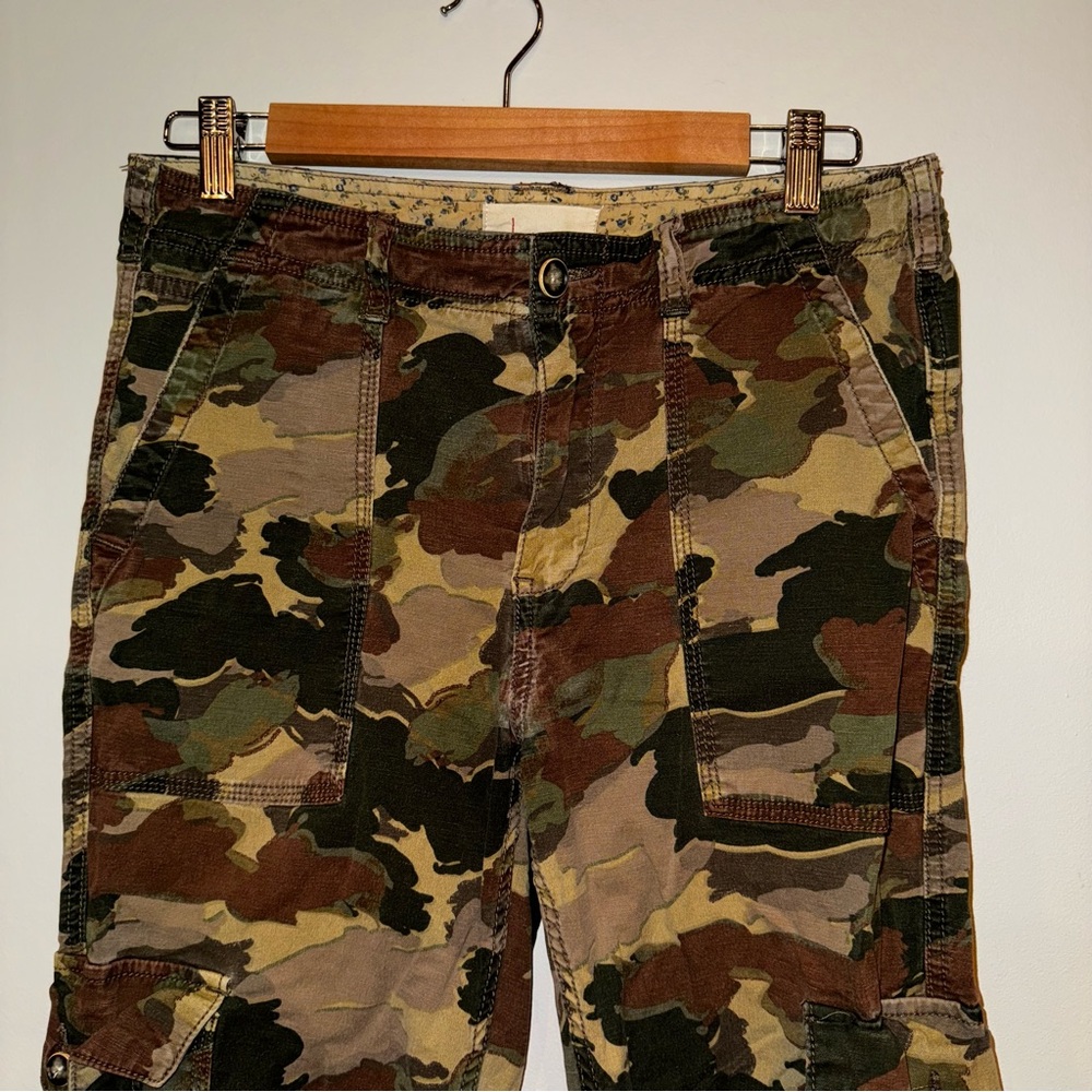 Camo cargo pants